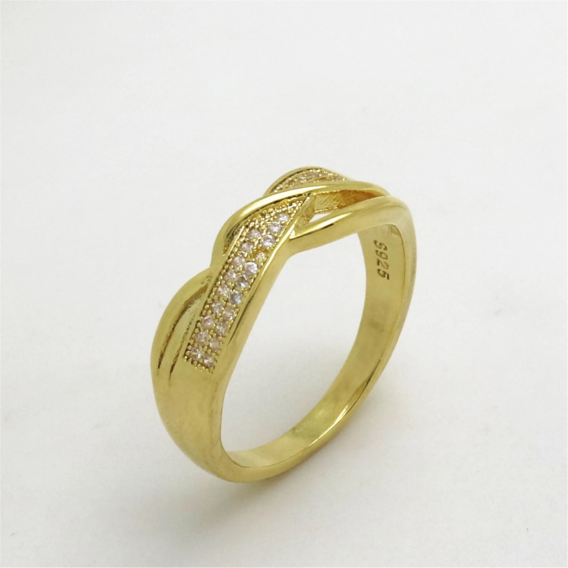 Kemstone Creatived Engagemnet кольцо медь золото посеребренное кольцо для женщин ювелирные изделия подарок
