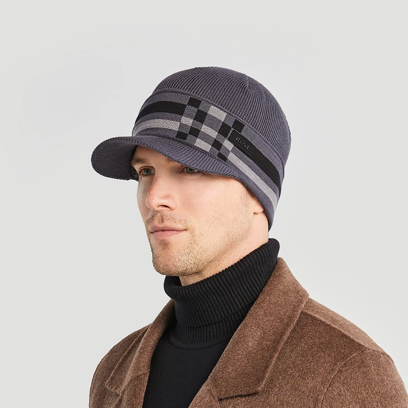 Зимние шапки для мужчин облегающая шапка и женщин вязаная крючком Балаклава