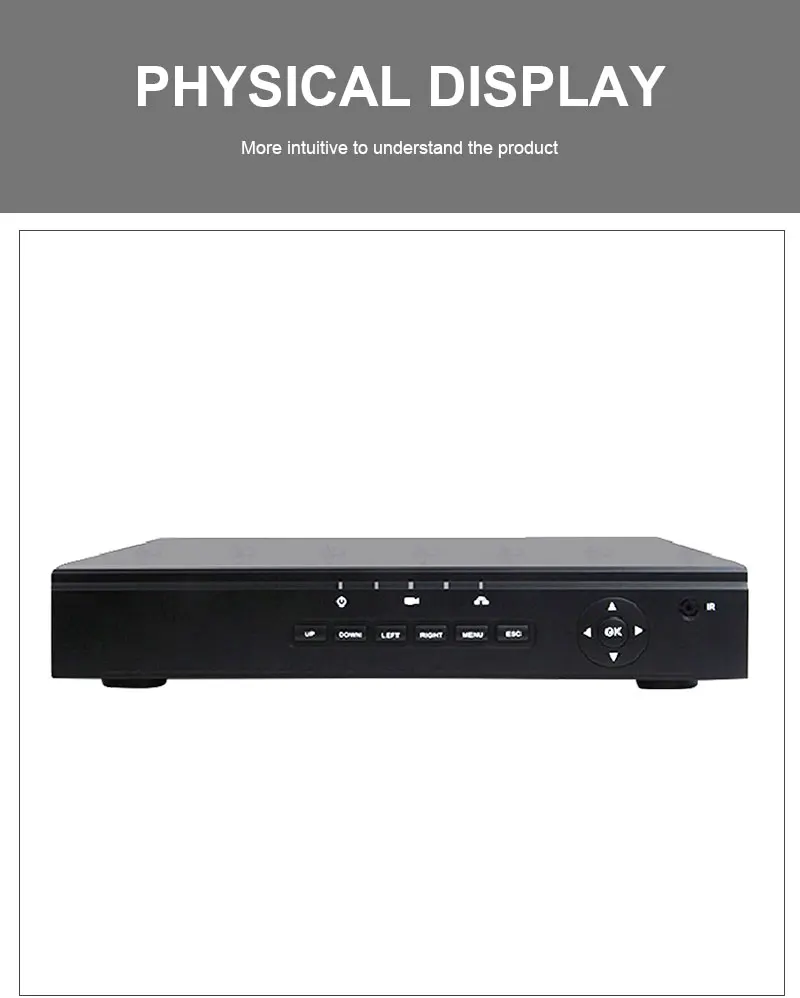 MoGood международная версия Система охранного видеонаблюдения PoE NVR с 8 PoE портами для 4ch 5MP/4MP/2MP H.265 ip-камера Поддержка ONVIF