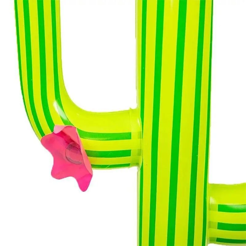 Juego de Cactus inflable de PVC para piscina, piscina flotante de agua, art&iacute;culos para fiestas festejos, Bar de hielo, viaje-2