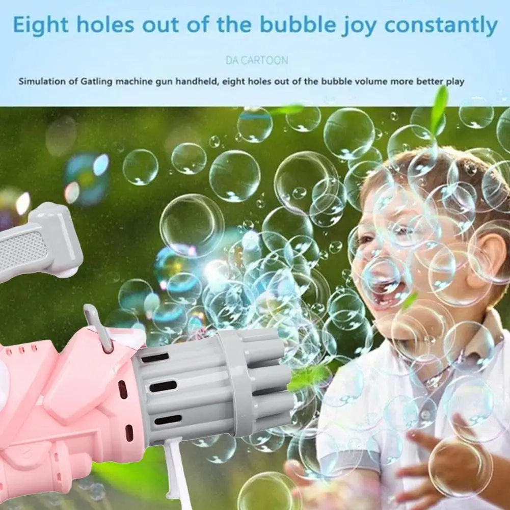 

bubble gun rotary tube bubble machine automatic bubble gun fan children blowing bubbleWith toys gift