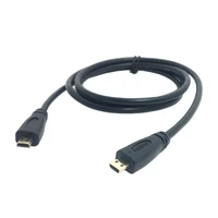 micro hdmi compatible male to male cable hdmi compatible d type cable 1m