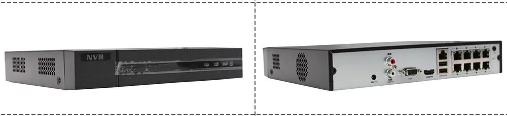 Hikvision OEM H.265 8CH POE NVR комплект видеонаблюдения Системы 4/6/8 шт. 4MP 4X зум камеры PTZ IP Камера P2P видео наблюдения
