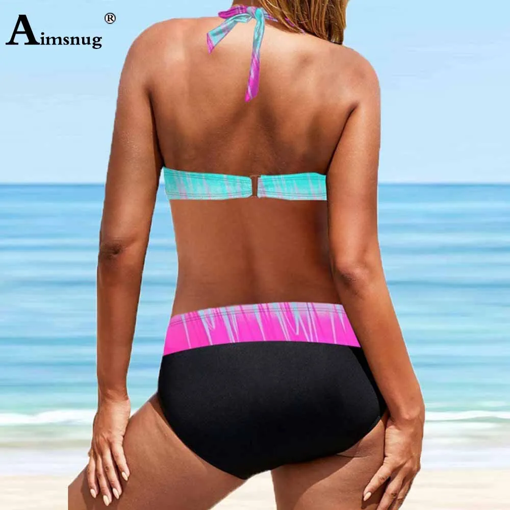 Большой Размеры 5xl Для женщин комплект с бикини на бретелях сексуальный