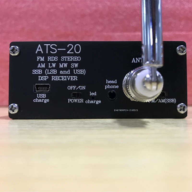 Новый Собранный SI4732/SI4735 всех диапазонов радиоприемник FM AM (MW &amp SW) боковая полоса