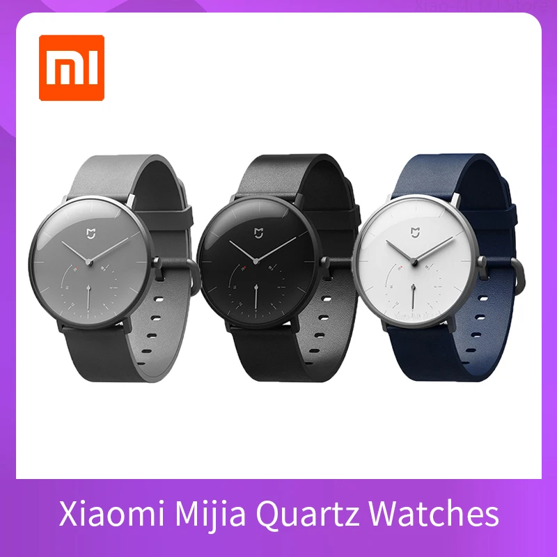 Оригинальные кварцевые часы Xiaomi Mijia Смарт с шагомером автоматическая калибровка