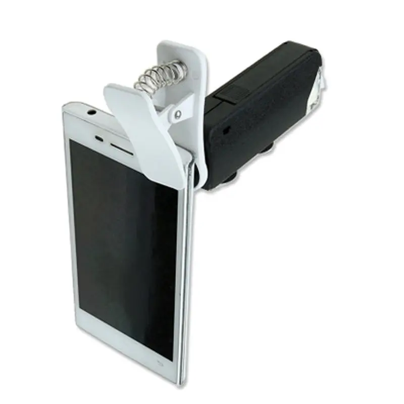

Type Loupe Microscope Magnifier Clamp Microscope With LED Lights Clip-on 60-100X Microscope Jewel Magnifier with LED