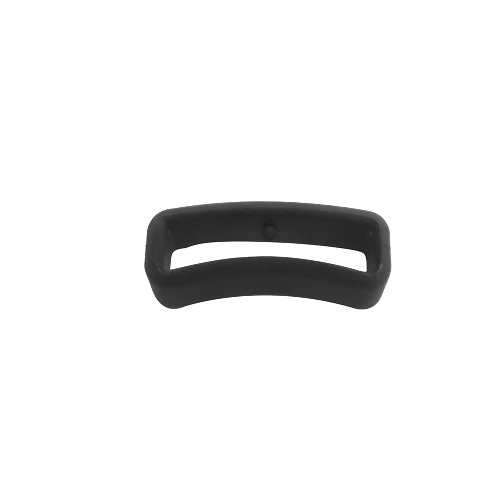 Black 26 мм ремешок петля кольцо силиконовой резины для Garmin Fenix 5X/3/3HR 5X Plus ремешок хранитель Петля безопасности держатель фиксатор кольцо аксессуар - Цвет: Black