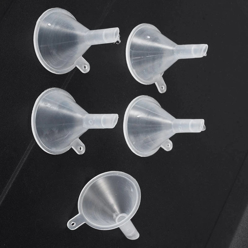 

200Pcs/Lot New Small Mini Transparent Plastic Perfume E Juice Dropper Bottles Liquid Oil Funnels Lab Filling Tools