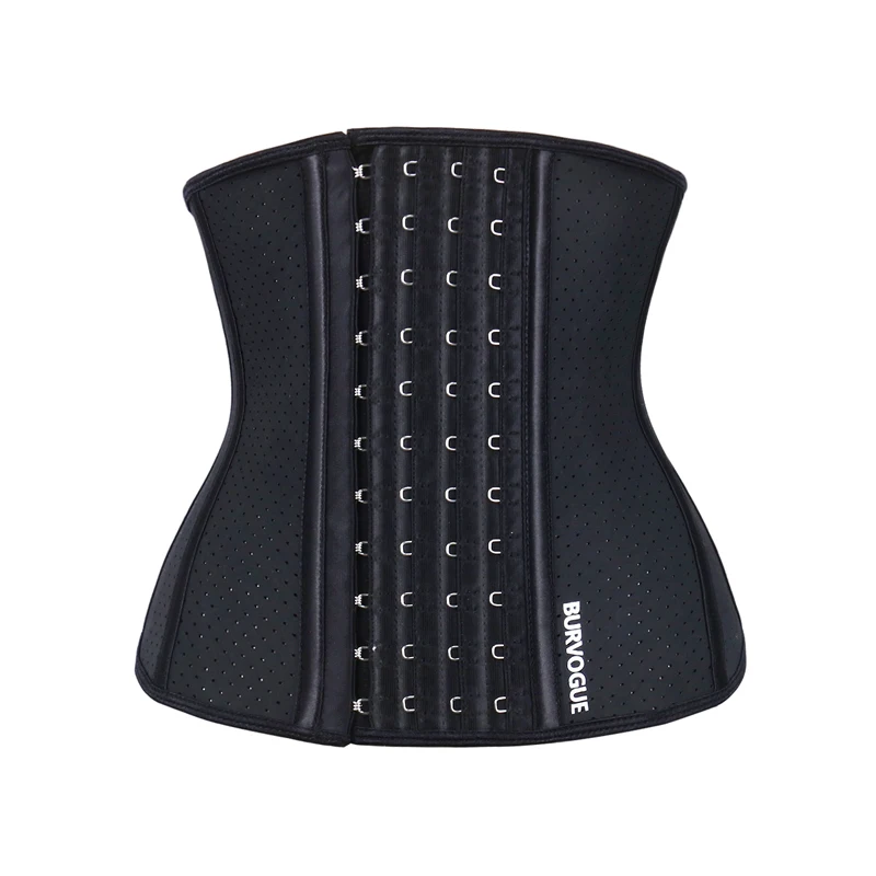 Дышащие Корсеты Burvogue латексные утягивающие корсеты корсет Корректирующее белье