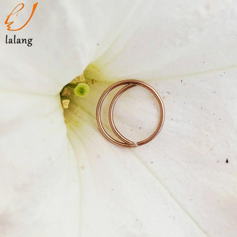 Популярные женские нос кольцо обруч индийское в кольца для пирсинга перегородки