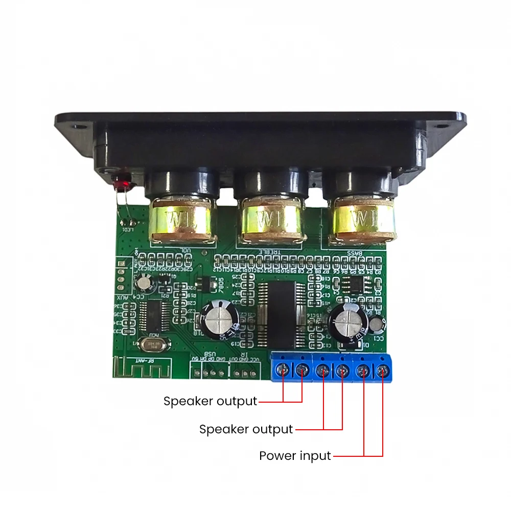 Мини-усилитель AIYIMA Bluetooth 5 0 2x26 Вт 8 Ом усилители звука высокие басы регулировка