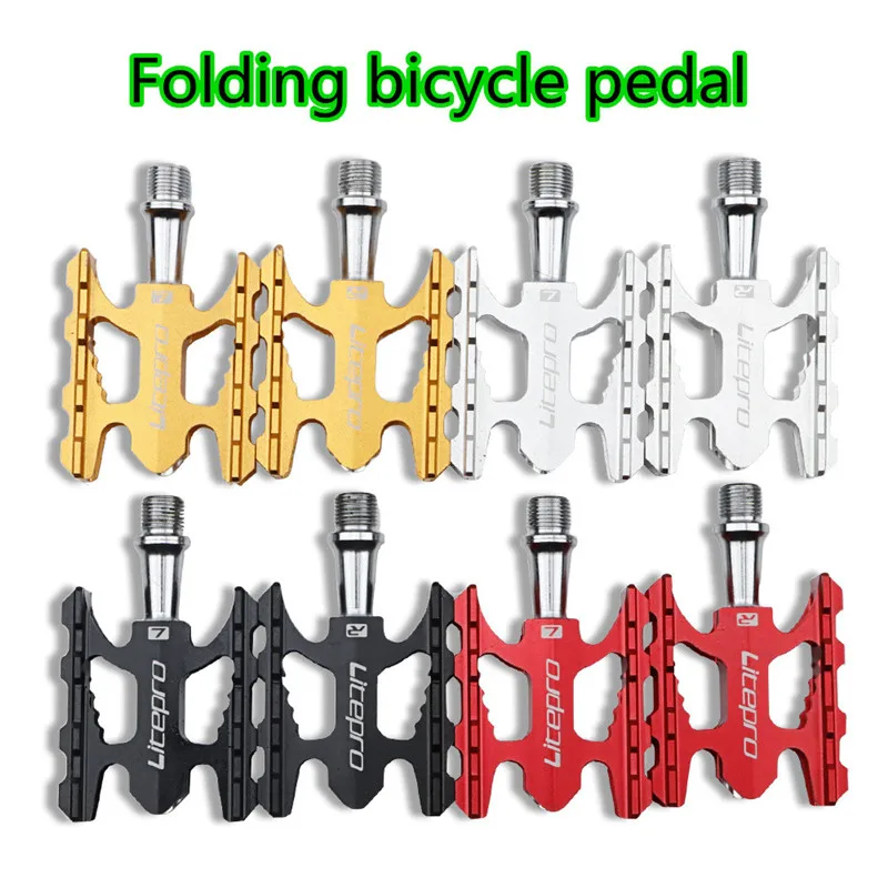 

Складная велосипедная педаль BMX, легкая подшипниковая педаль, складная универсальная велосипедная педаль