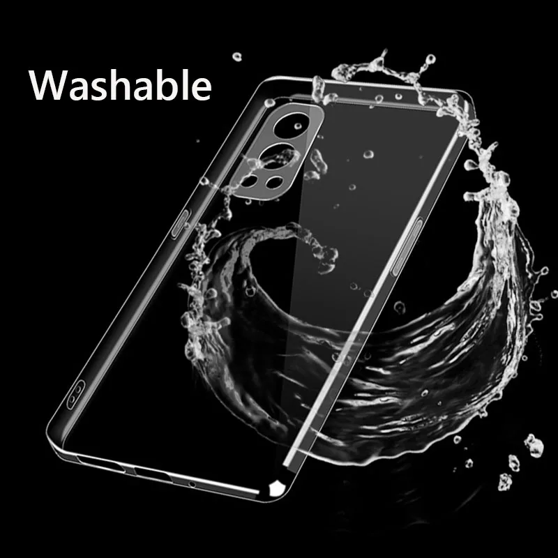 high quality clear phone case for oneplus nord 2 5g soft tpu transparent lens protective back cover nord2 2021 mens fundas coque free global shipping