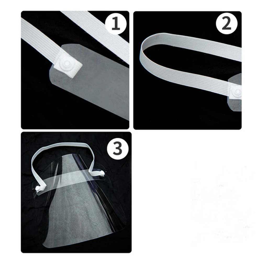 2020 прозрачная Пыленепроницаемая Защитная Полнолицевая маска против капель