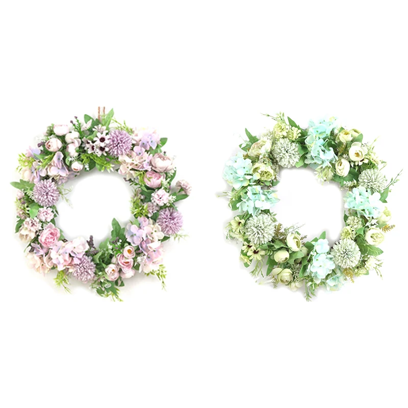 

Artificial Wreath Door Decoration Flower Arrangement Wreaths Decoration Wedding Hanginghome Decor