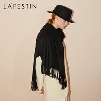 lafestin 2022 autumn and winter new trendy fashion temperament warm and comfortable scarf simple and versatile long scarf