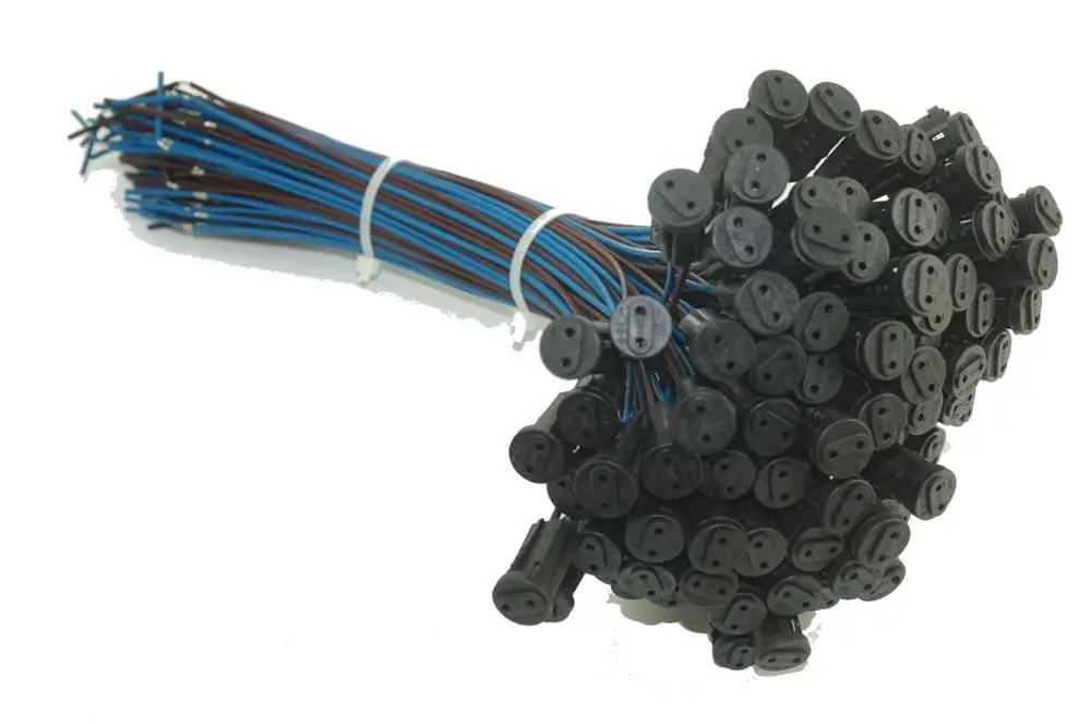 Цоколь лампы G4 патрон гнездо кабель галогенная светодиодная лампа точечный