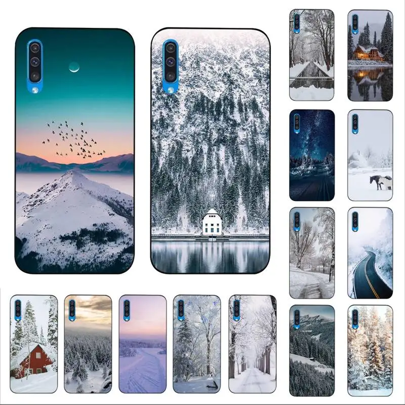 

Yinuoda Winter New York Central Phone Case for Samsung A51 01 50 71 21S 70 10 31 40 30 20E 11 A7 2018