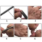 30 шт все размеры 0,5-5 мм, ювелирные изделия для провод ролика Рюш изгиб палка Инструменты Набор сделай сам для прыжков кольца, ювелирные изделия делая инструменты