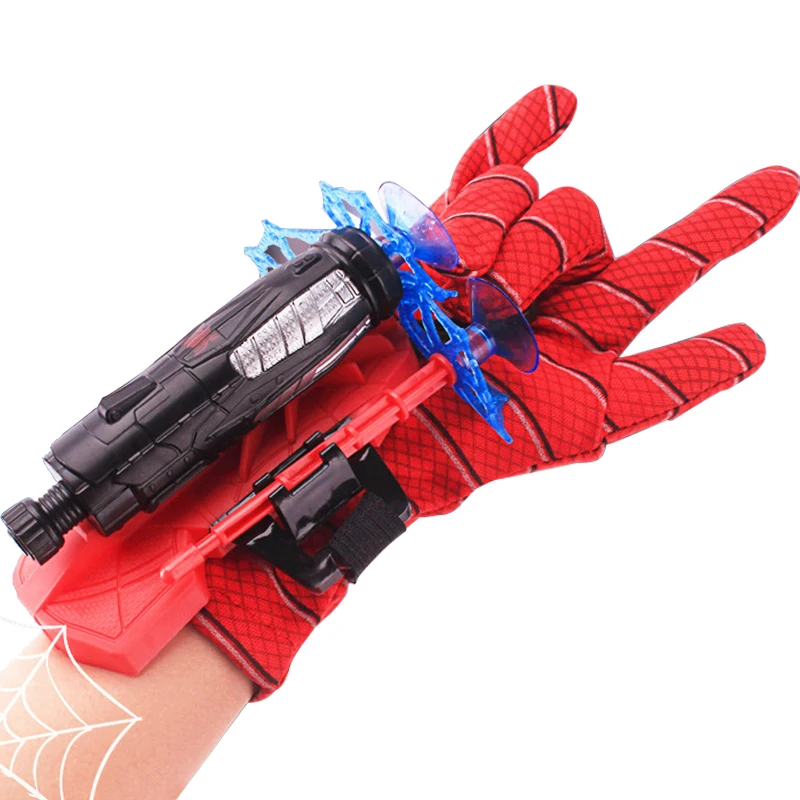 Фигурки героев Marvel Человек-паук игрушки детские пластиковые перчатки для