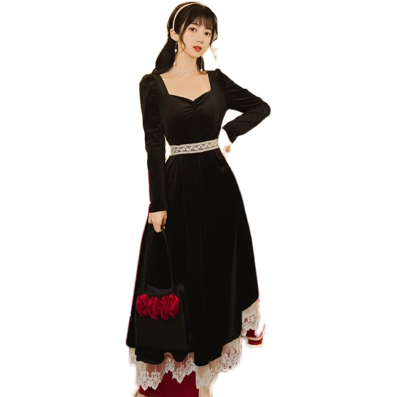 

Make velvet dress skirt restoring ancient ways