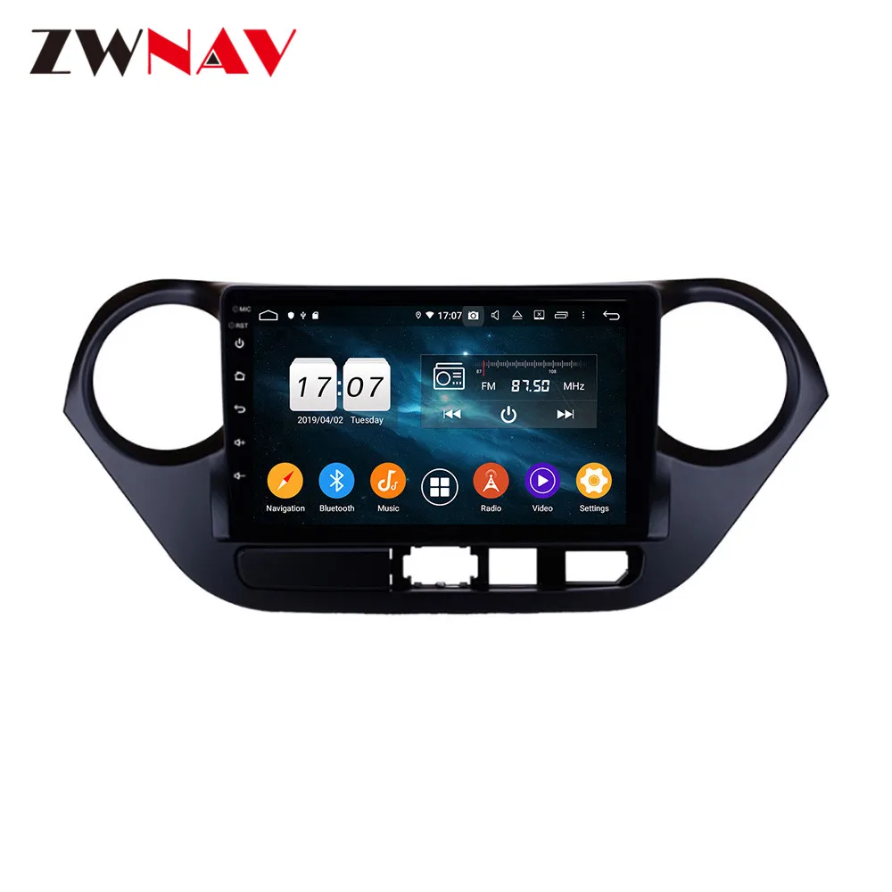Android 9 0 4 + 64G DSP радио автомобиль без DVD плеер GPS навигация для Hyundai I10 I-10 2013-2018