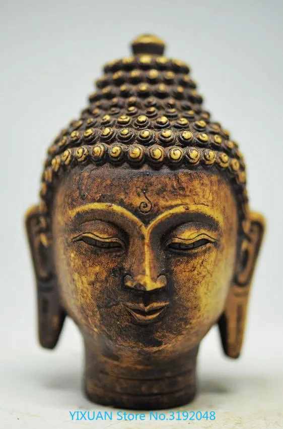 

Mano de obra exquisita piedra de roca tallada a mano Shakya Mani estatua de decoración de Buda grande.