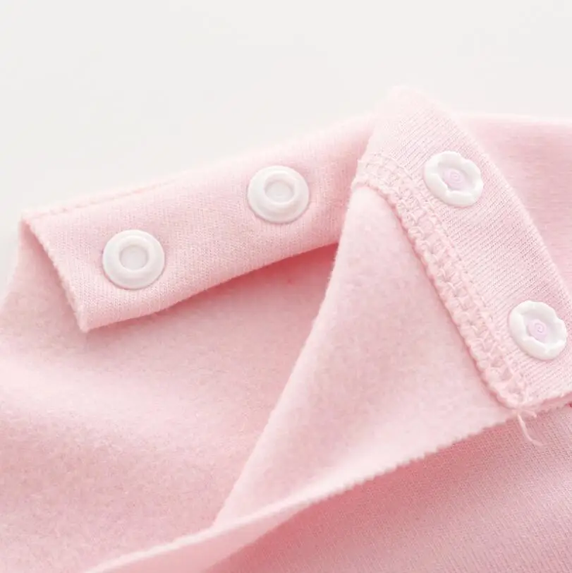 Детское хлопковое платье с длинным рукавом на возраст 0 12 месяцев|Боди для