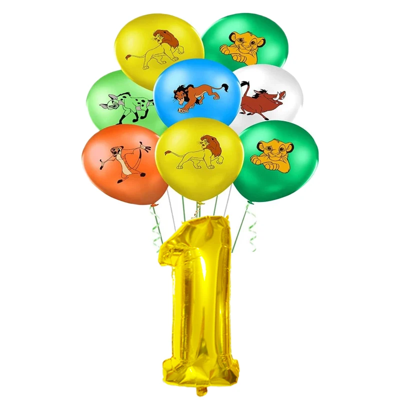 11 шт. латексные шары «Король Лев» Disney