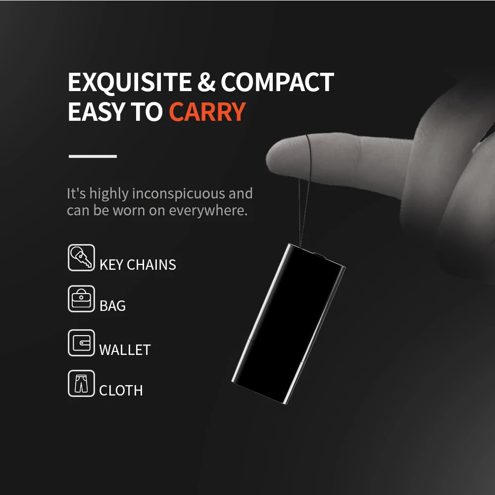 Мини USB аудио рекордер HNSAT запись голоса активация одной кнопкой поддержка 4 Гб-64