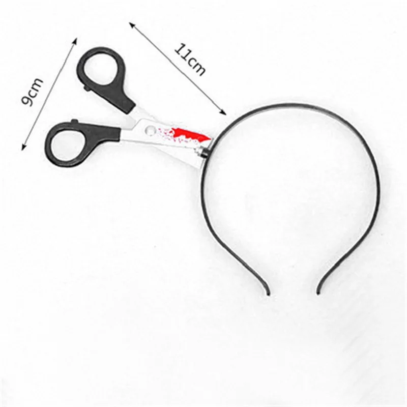 1 шт. ужасная повязка на Хэллоуин реквизит для выступлений топор ножницы нож игла