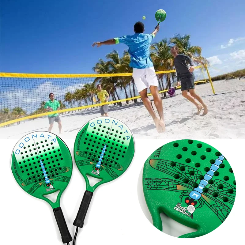 

2021 Adult Professional Full Carbon Fiber Beach Tennis Racket EVA Face Raqueta Unisex Training Equipment -41