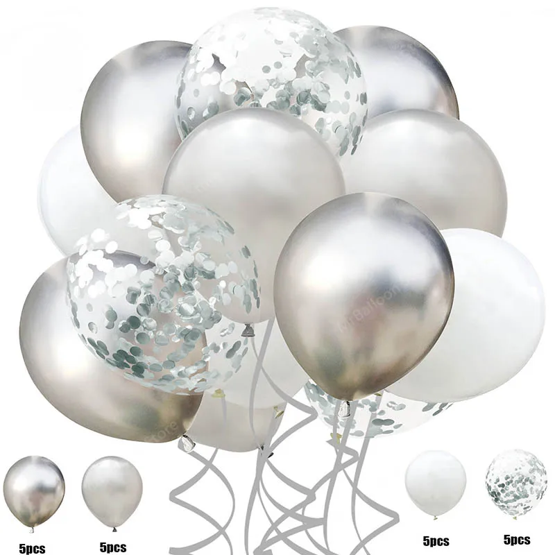 20 шт. белые воздушные шары | Дом и сад