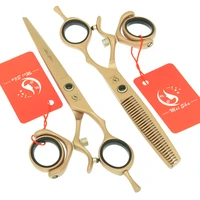 meisha 6 inch japanese 440 hairdressing scissors swivel thumb hair cutting shears barber thinning scissors salon tools a0122a