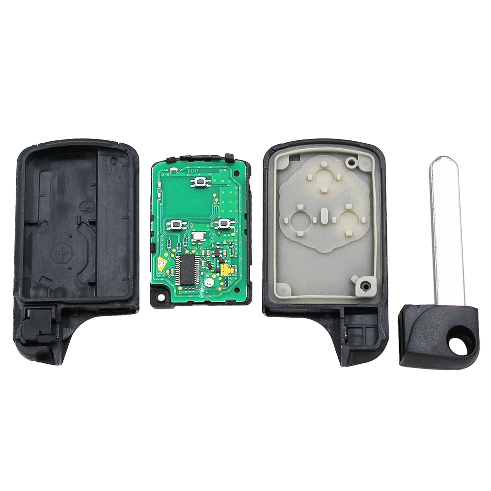 2 кнопочный умный дистанционный ключ 433 МГц с чипом ID46 PCF7945 для Honda CR V CRV|Ключ от