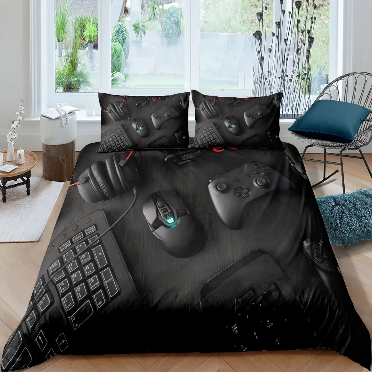 

Game Handle Bedding Set Duvet Cover Set 3d Bedding Digital Printing Bed Linen Queen King Size Kids Bedding Set Fashion Design