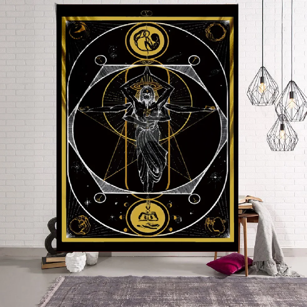 Подвесные карты Таро с изображением солнца Луны мандалы астрологические гадания