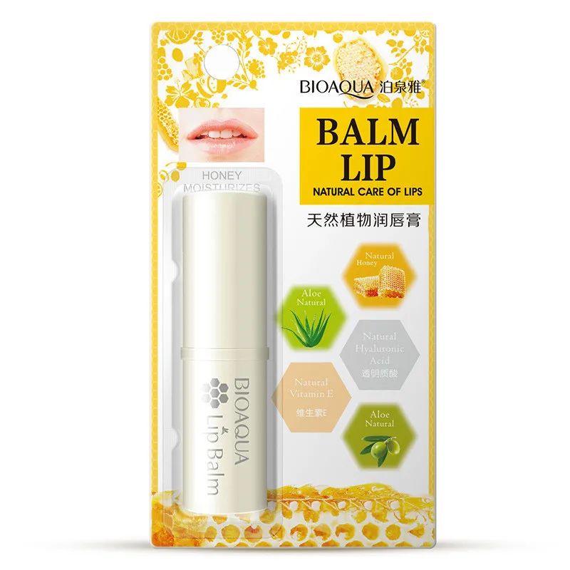 

12 PCS Aloe Honey Natural Moisturizing Nutritious Lip Balm Repair Wrinkles Lipbalm Moisture Makeup Lipstick Lasting Lips Care