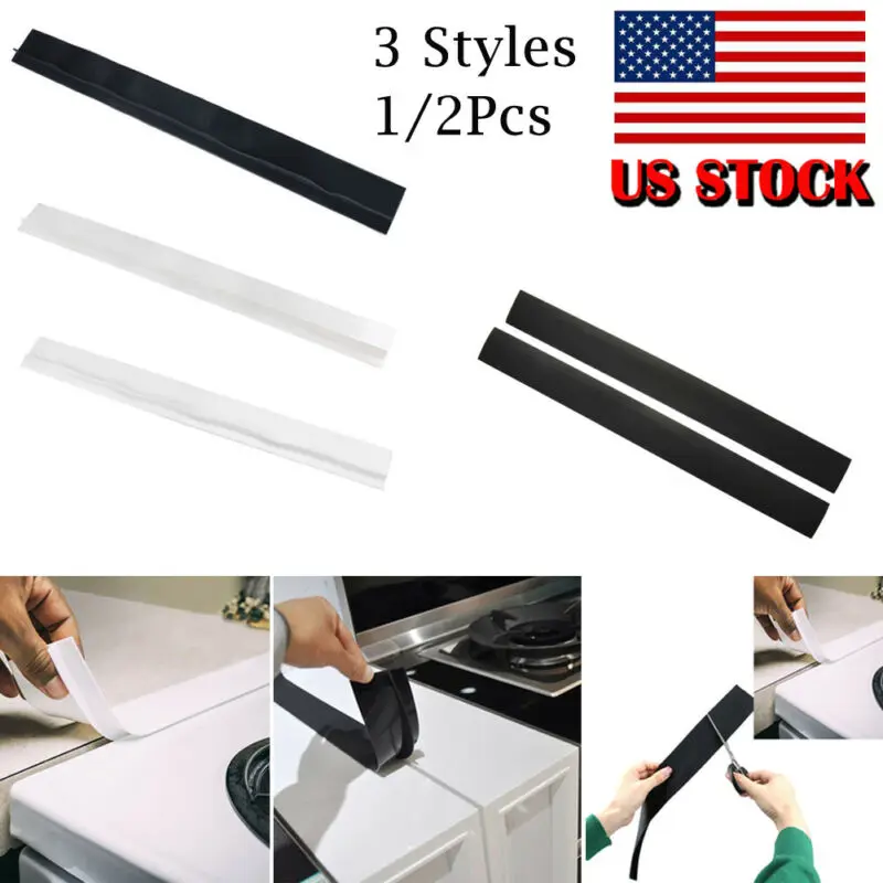 2 шт. силиконовые уплотнители для кухонной плиты|Другие кухонные специальные