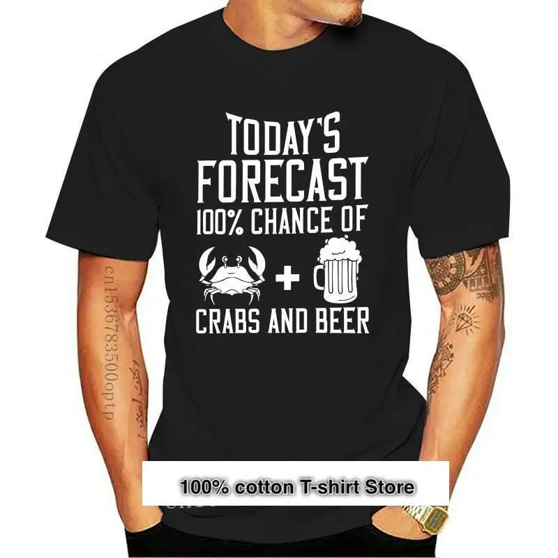 

Camiseta de pesca de cangrejo красный, ropa de talla grande, divertida, Kawaii, 21117