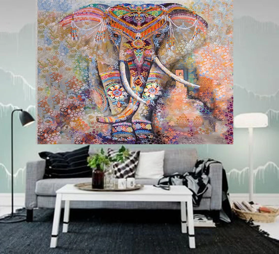 Boho домашний декор гобелен настенный Декор богемный психоделический украшения