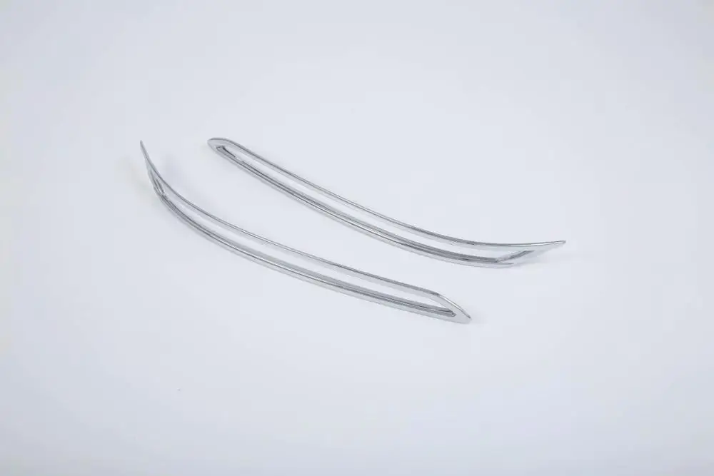 ABS Хромированная задняя лампа заднего противотуманного фонаря накладка 2 шт для