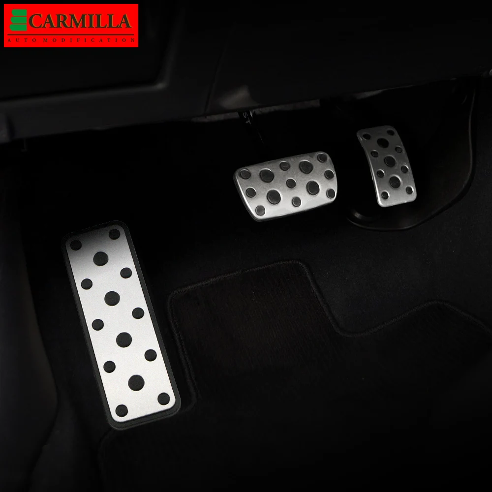 Carmilla автомобиля набор педалей для Subaru Forester 2003-2005 Outback 2004-2006 Legacy 2004-2014 педали газа