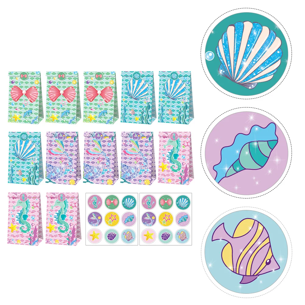 1 Набор бумажных мешков для подарков новые мешочки конфет тематические вечеринки