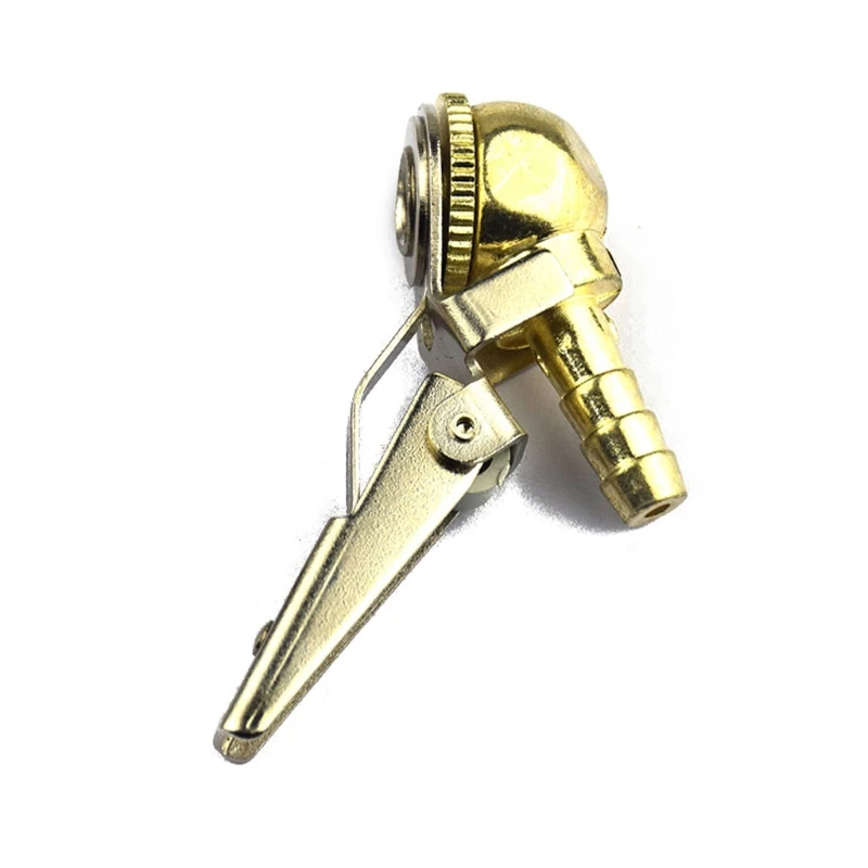 

Car Brass Air Pump Chuck Tyre Valves Tyre Tire Inflator Valves Connector 6XDB