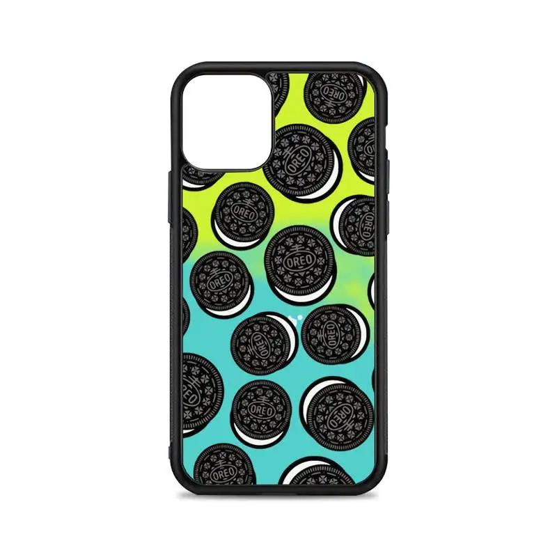 

oreo Phone Case for iPhone 12 mini 11 pro XS Max X XR 6 7 8 plus SE20 High quality TPU silicon and Hard plastic cover