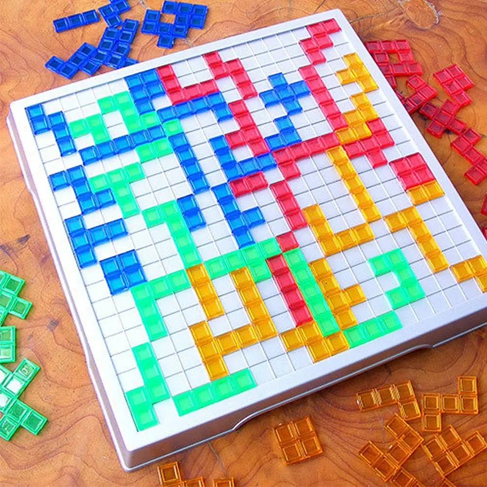 Стратегия игры Blokus настольная игра развивающие игрушки 484 квадраты легко