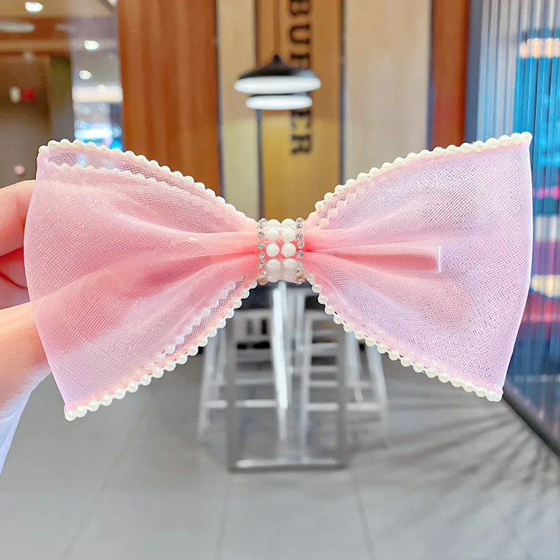 

Ruoshui Woman Girls Ribbon Bowknot Hairpins Yarn Hair Clips Women Hair Accessories Barrettes Hairgrip Sweet Lady Headwear