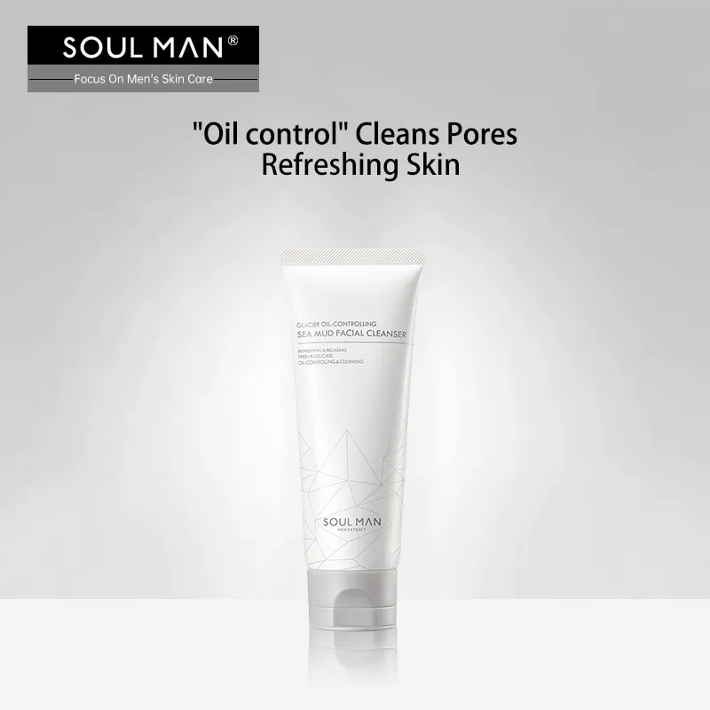 

Очищающий крем для лица SOUL MAN, устройство для контроля жирности морской грязи, 100 г